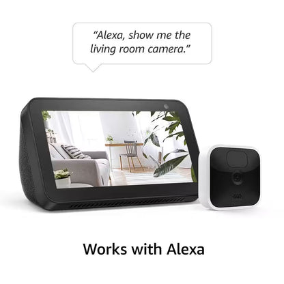 Indoor 5 Camera System Wireless, HD Security Camera with 2-Year Battery Life